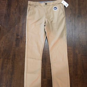 NWT OshKosh skinny stretch khakis, boys size 14